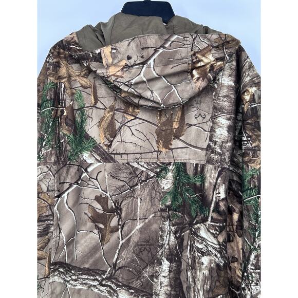 Real Tree Men’s Scent Control Camouflage Hunting Jacket Size L Outdoor Fishing - Picture 15 of 16